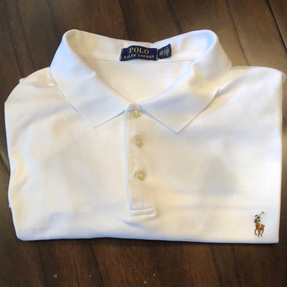 🏇Polo Ralph Lauren Classic short sleeve collared embroidered logo shirt